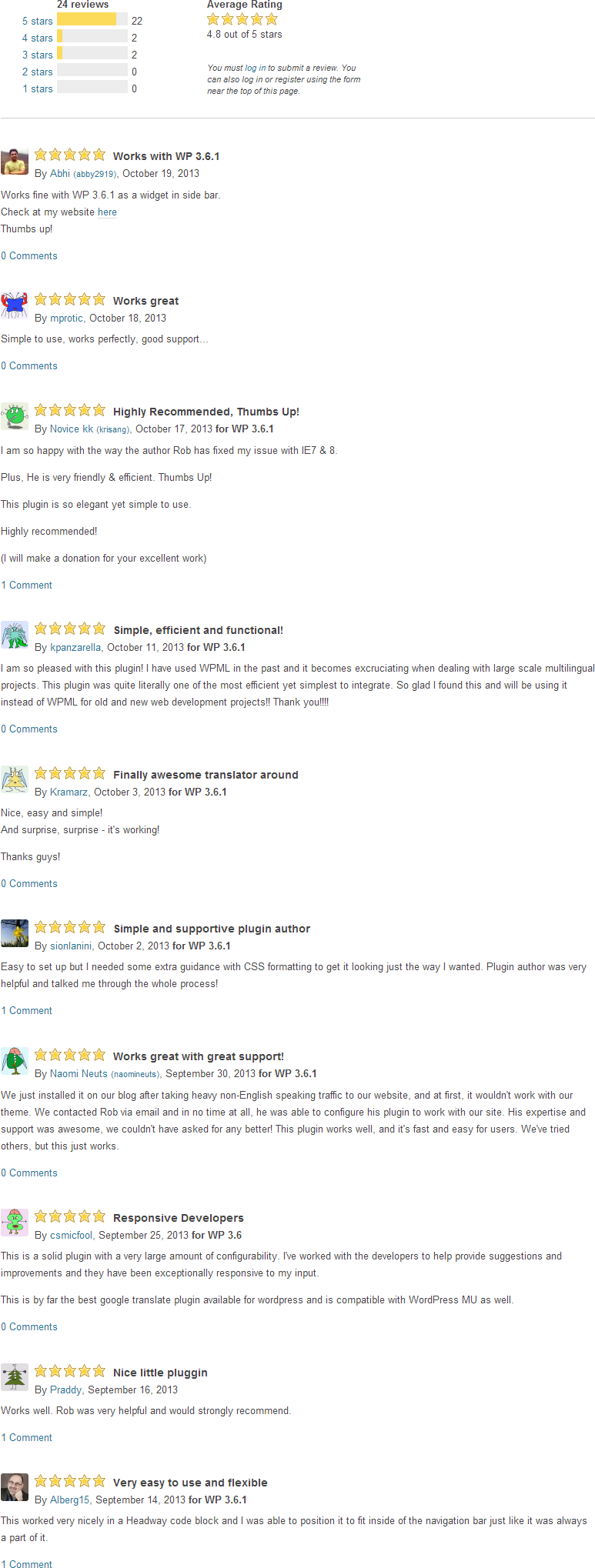 reviews